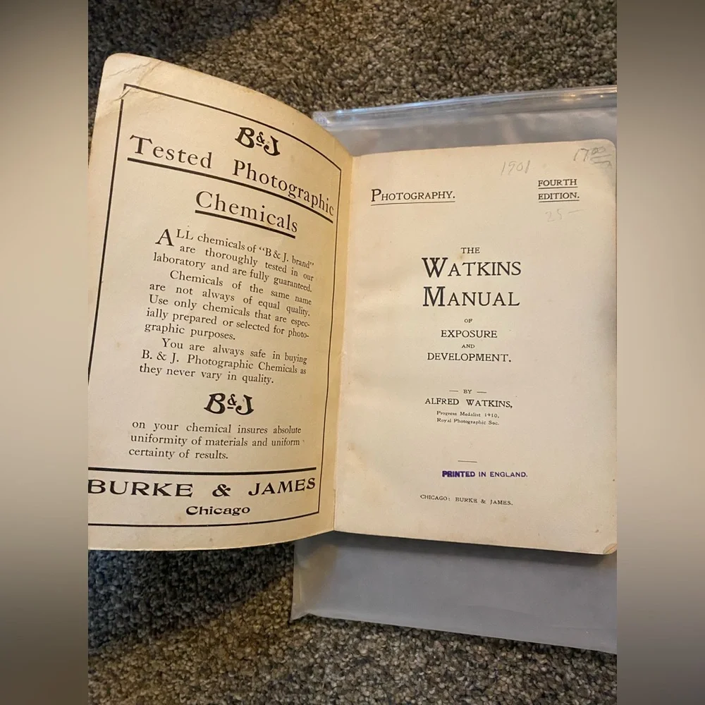 Watkins Manual Photography Guide - Green